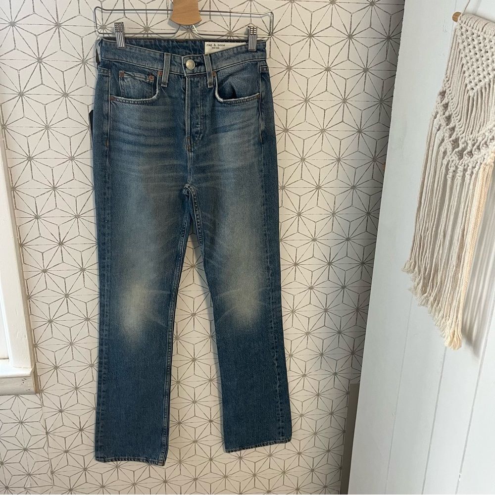 NWT Rag & Bone Maya High-Rise Ankle
Slim Jeans AQUARIUS - Picture 3 of 9